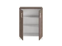 Шкаф распашной, 3 уровня 900x420x1200 RM149-90x42 Дуб Апрельский шоколад/Белый