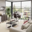 Cтол для переговоров, на V-обазном каркасе 2200x1200x750 RM082-220x120 Дуб Апрельский шоколад/Белый