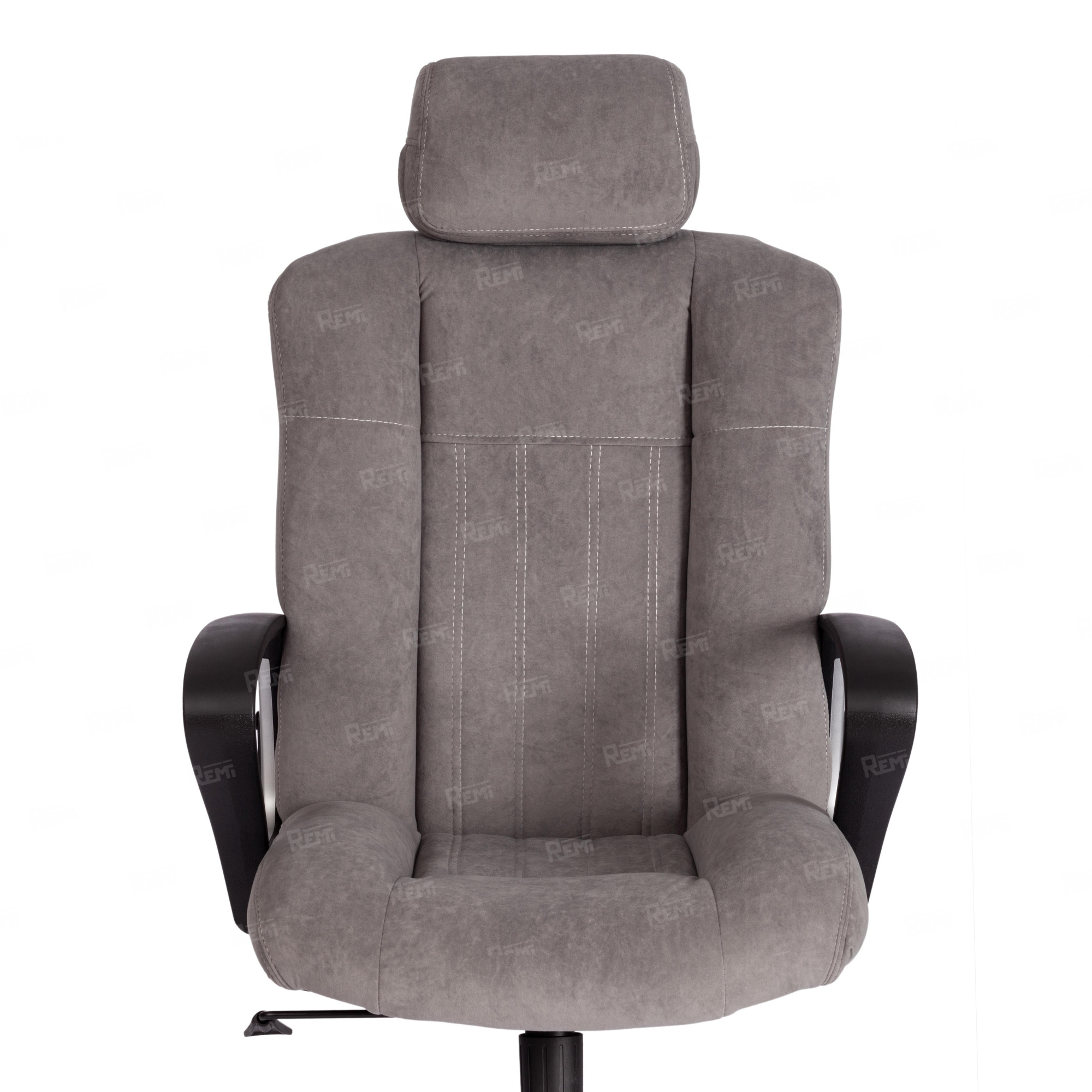 Кресло OXFORD хром Серый/Серый, Флок (арт. 21163)