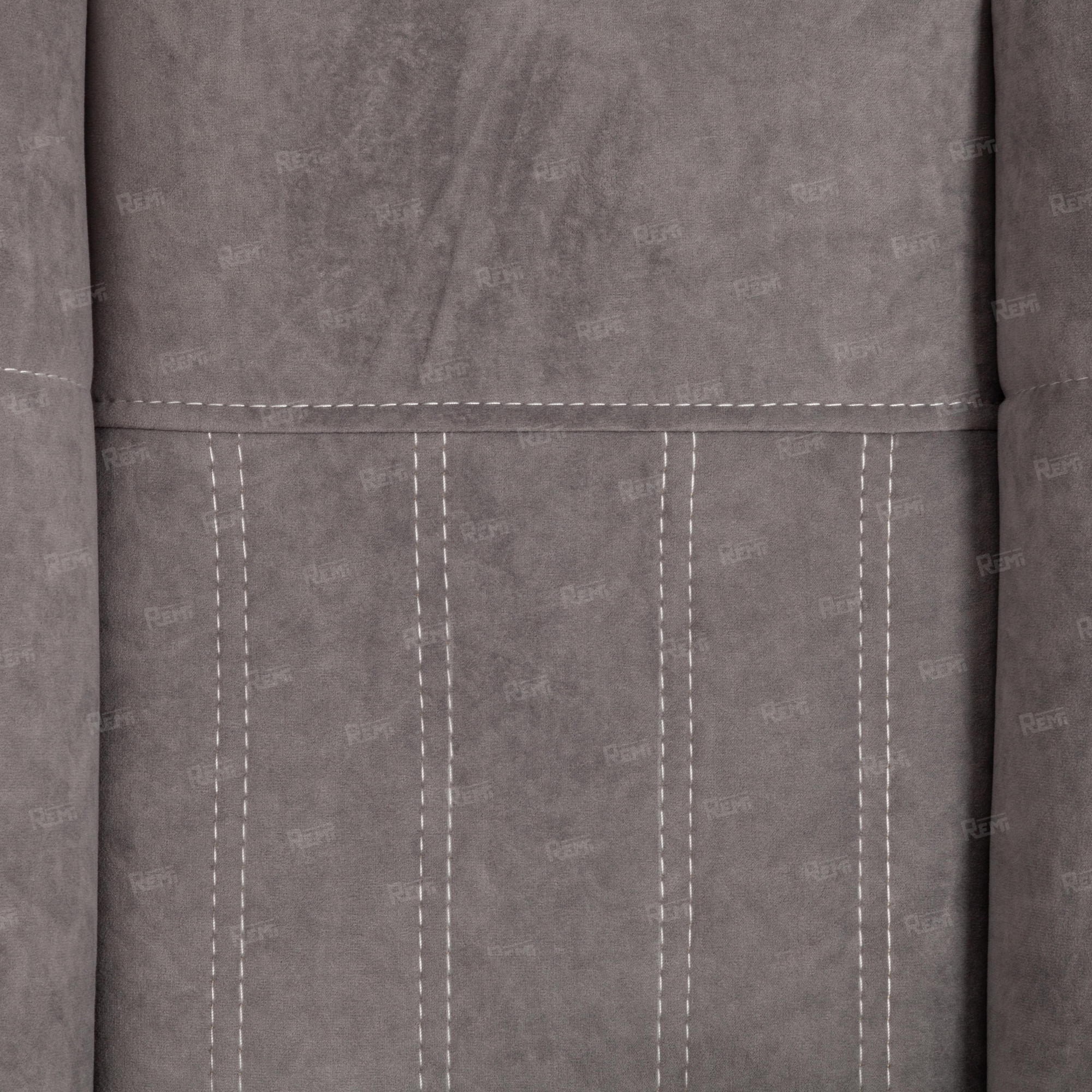 Кресло OXFORD хром Серый/Серый, Флок (арт. 21163)