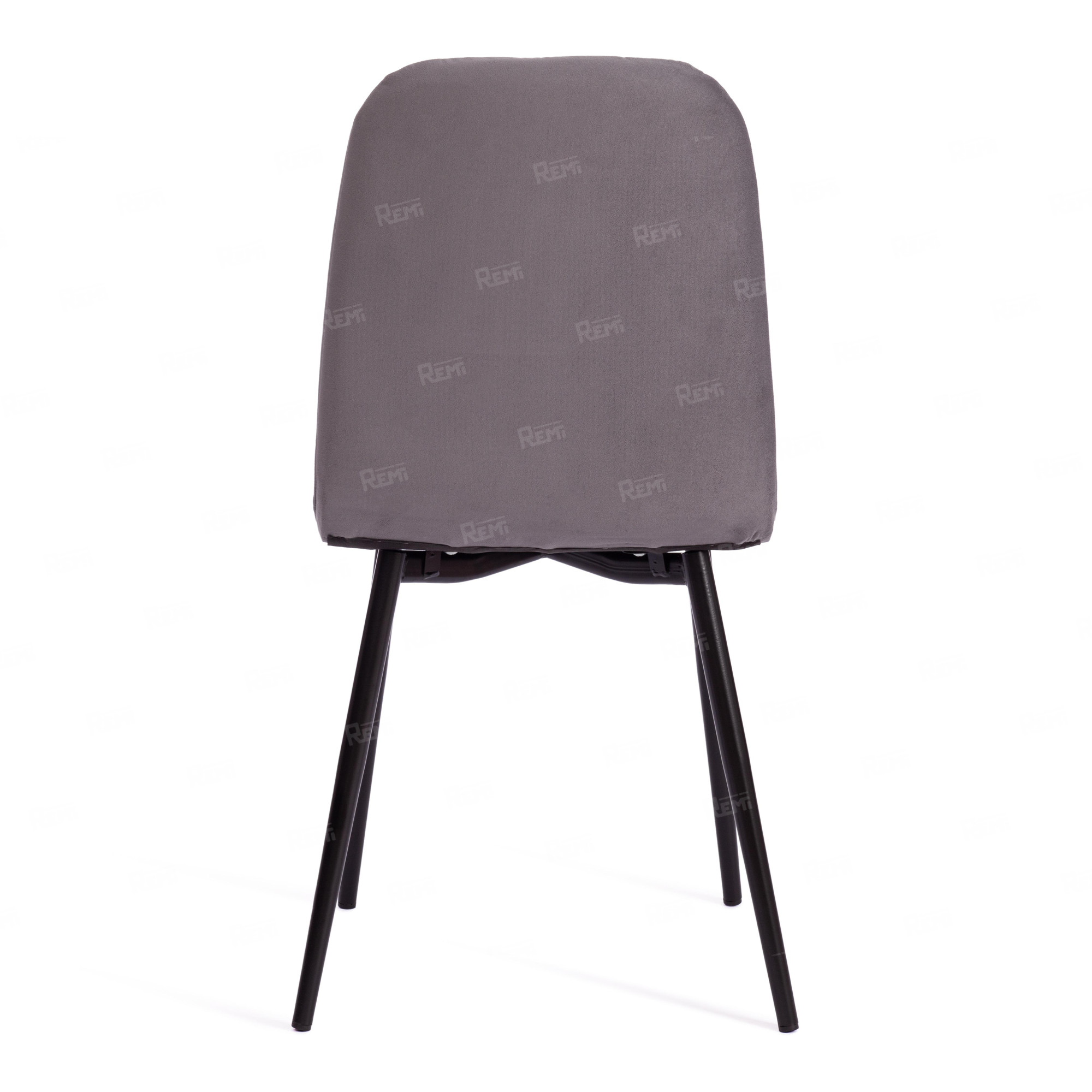 Стул ARC Темно-серый/Темно-серый, Велюр (арт. 19949)