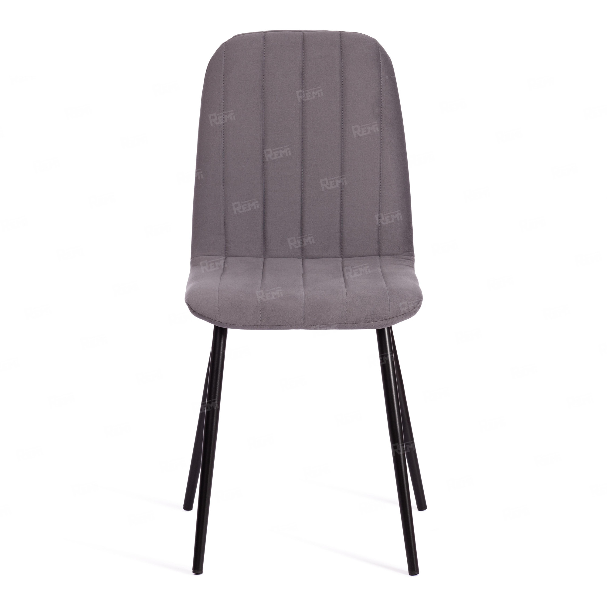 Стул ARC Темно-серый/Темно-серый, Велюр (арт. 19949)