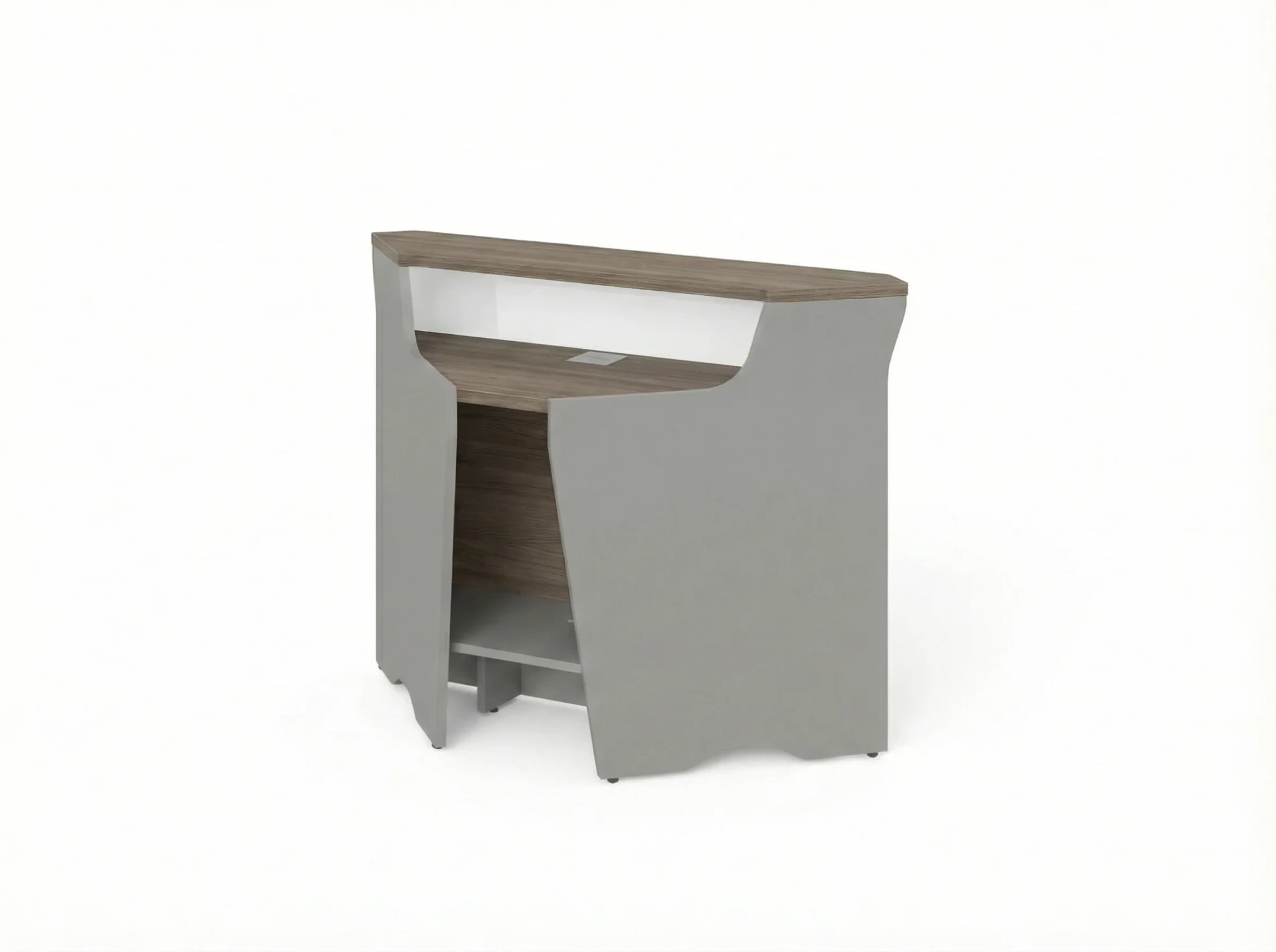 BRL RB079-92х92 Модуль угловой, низкий 920х920х960 Шорвуд/Серый вулканический