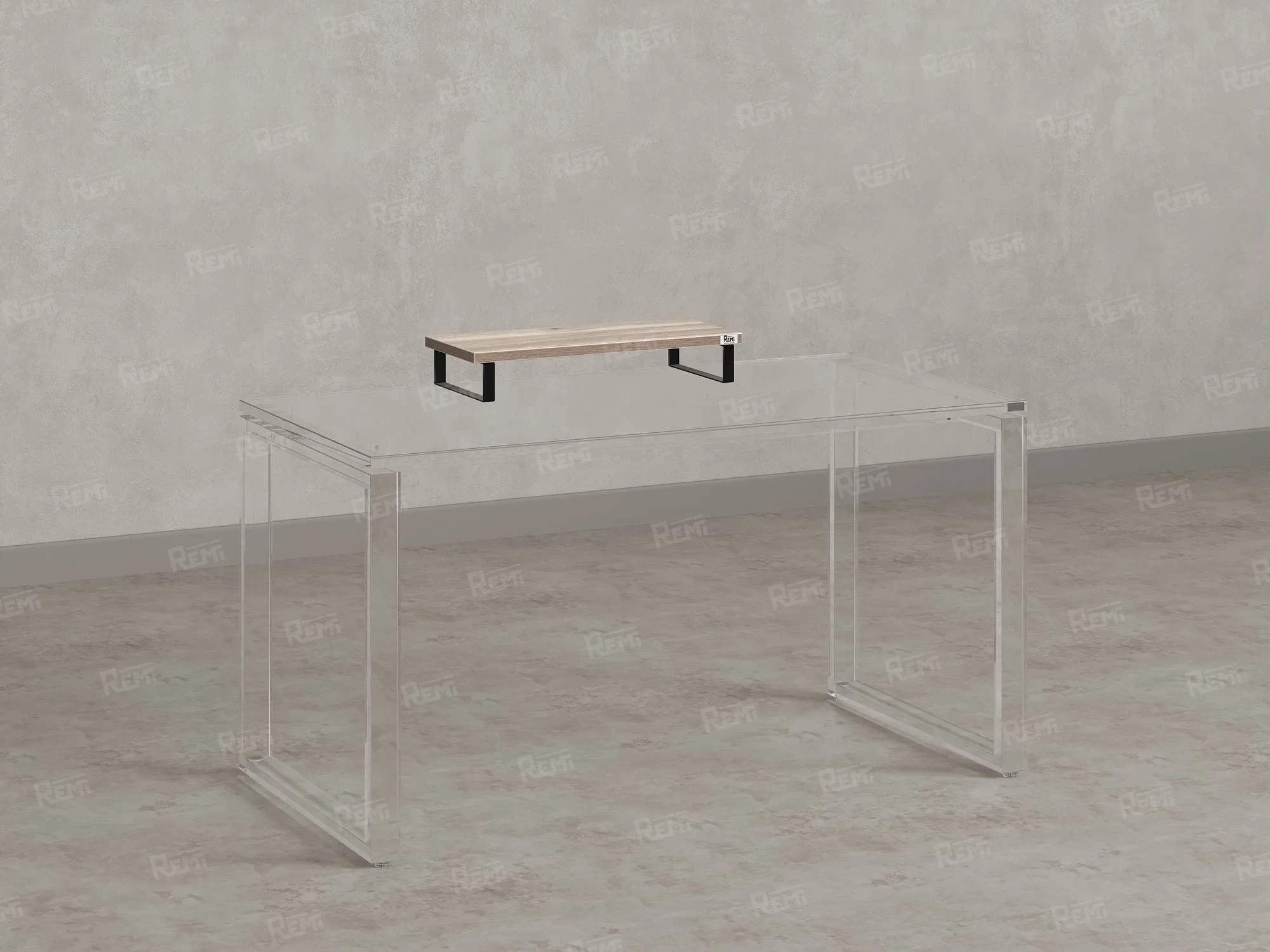 Подставка под монитор 600x250x100 RM209-60x40 Дуб Маувелла/Черный