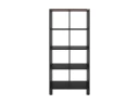 Стеллаж, 8 ячеек 750х370х1620 RM139-75x37 Дуб Апрельский шоколад/Черный