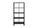 Стеллаж, 8 ячеек 750х370х1620 RM139-75x37 Дуб Апрельский шоколад/Черный