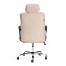 Кресло OXFORD хром Бежевый/Бежевый, Флок (арт. 21164)