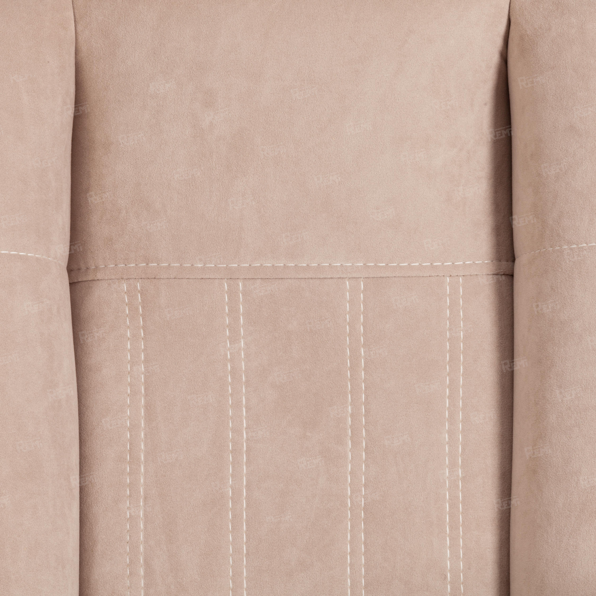 Кресло OXFORD хром Бежевый/Бежевый, Флок (арт. 21164)