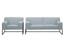 Диван Феро на 2 места цвет Серый