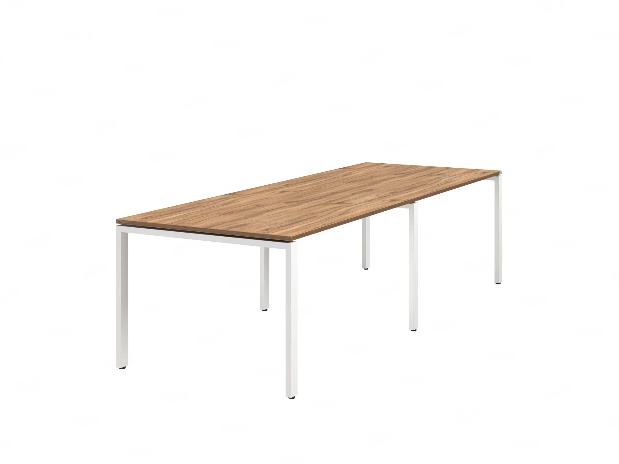 Cтол для переговоров, на П-образном каркасе 2200x1450x750 RM080-220x145 Юстус/Белый