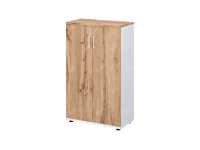 Шкаф закрытый 730x380x1208 RTD051 Вотан/Белый