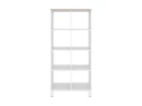 Стеллаж, 8 ячеек 750х370х1620 RM139-75x37 Дуб Маувелла/Белый