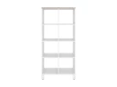Стеллаж, 8 ячеек 750х370х1620 RM139-75x37 Дуб Маувелла/Белый