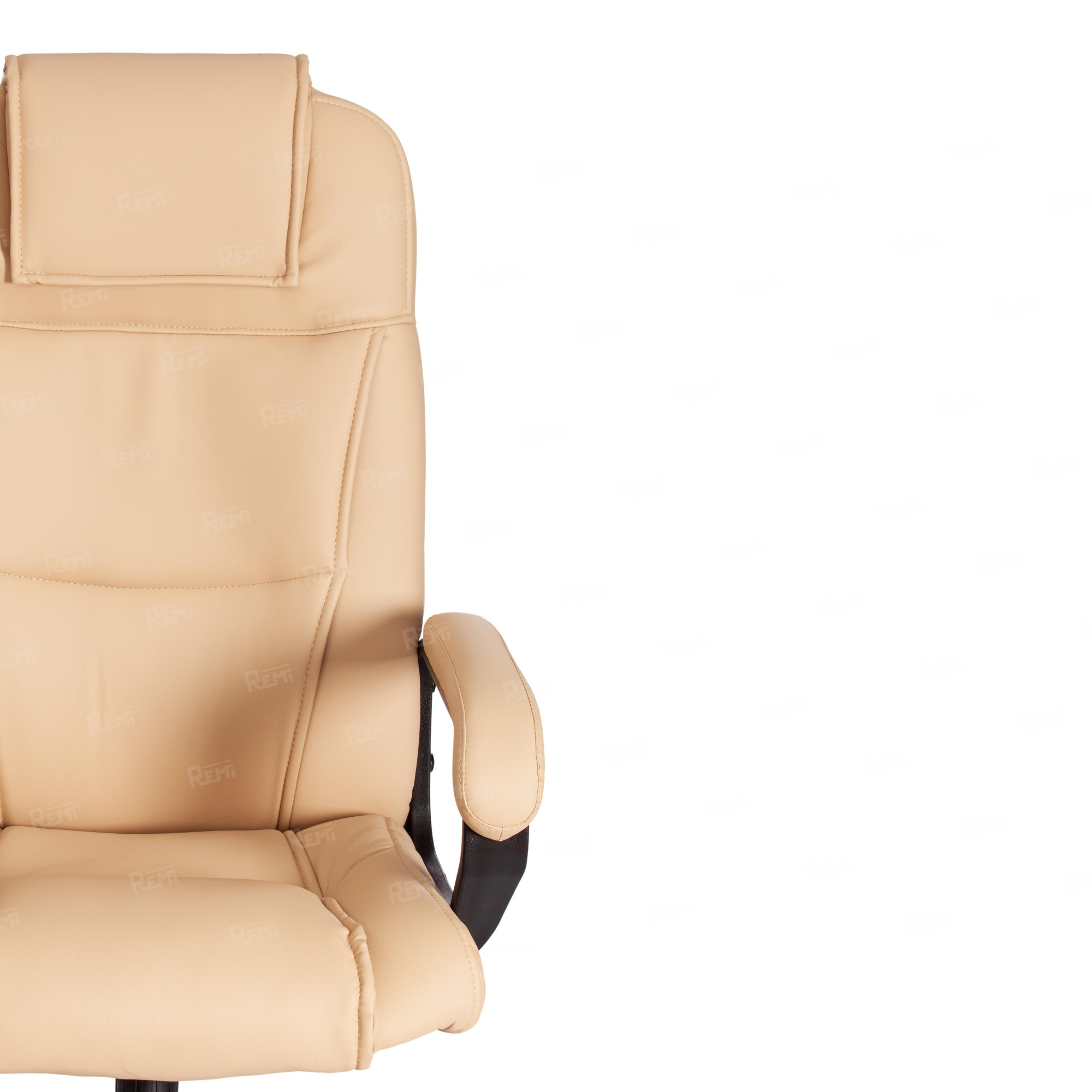 Кресло BERGAMO Бежевый/Бежевый, Экокожа (арт. 19354)