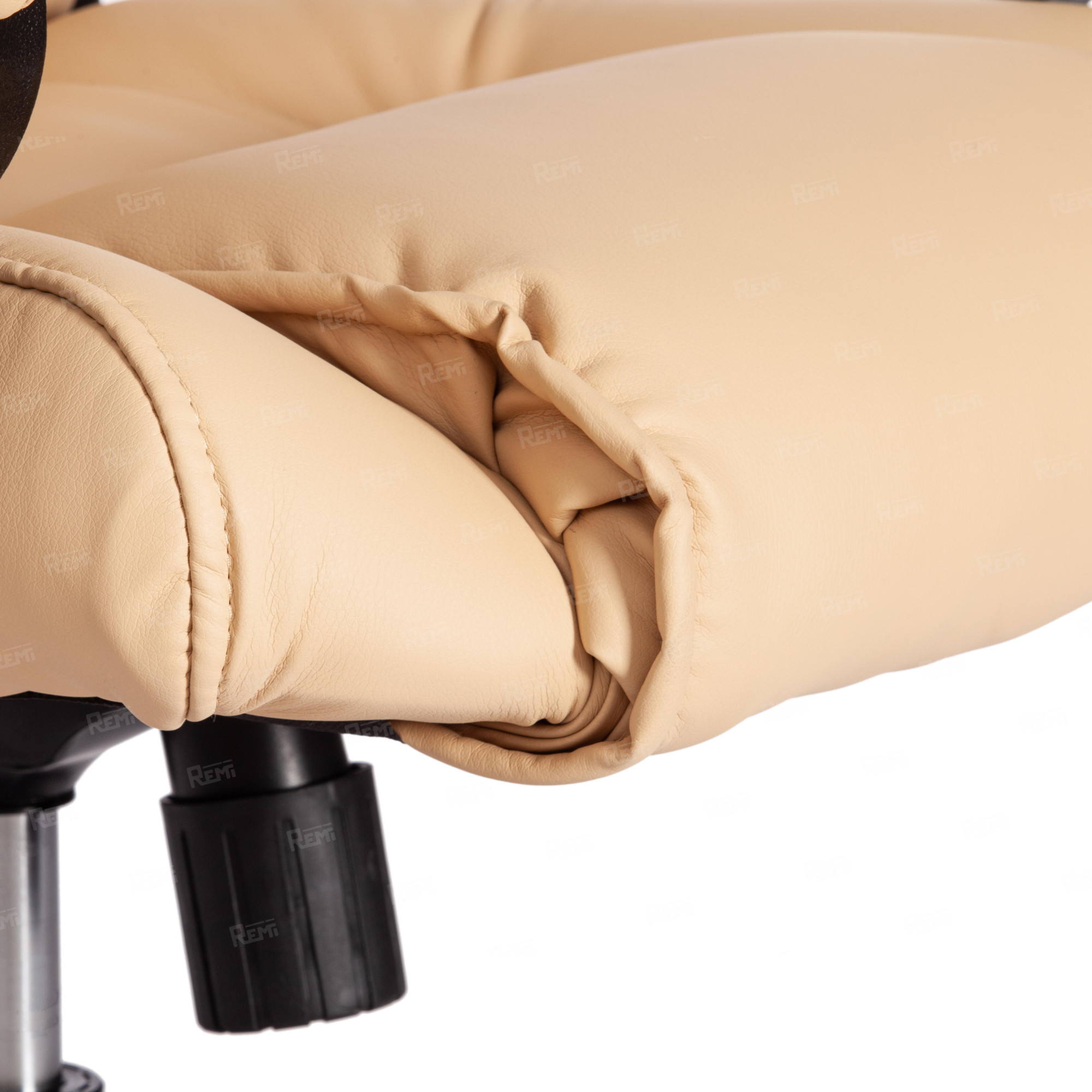 Кресло BERGAMO Бежевый/Бежевый, Экокожа (арт. 19354)