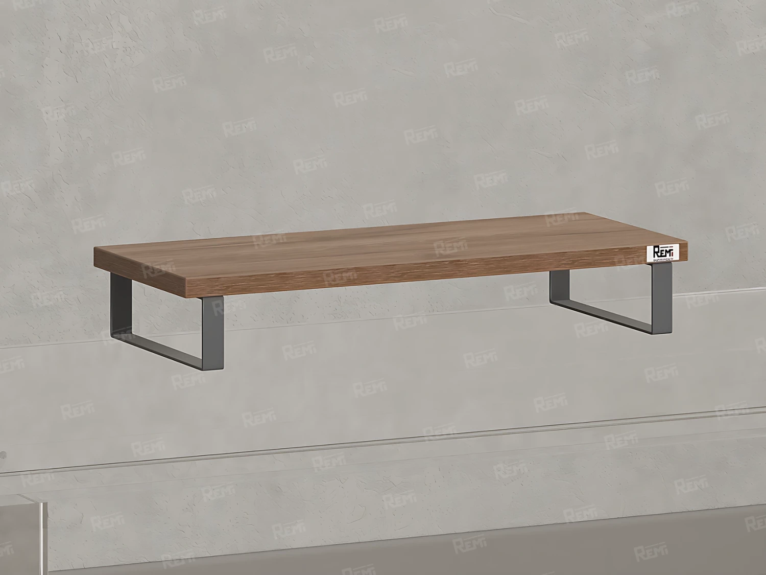 Подставка под монитор 600x250x100 RM209-60x40 Юстус/Серый