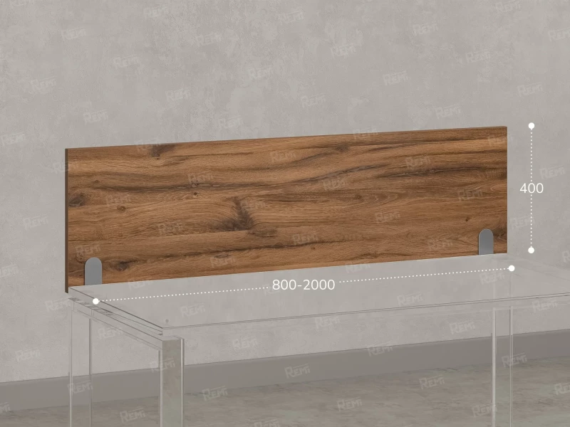 Экран-перегородка ЛДСП 800x16x400 RM206-80x40 Юстус