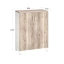 Шкаф распашной, 3 уровня 900x420x1200 RM149-90x42 Дуб Маувелла/Белый