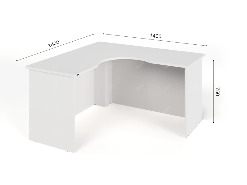 Стол Стелс RLG006 140x140x75 Белый, Серия ЛАЙТ | LIGHT