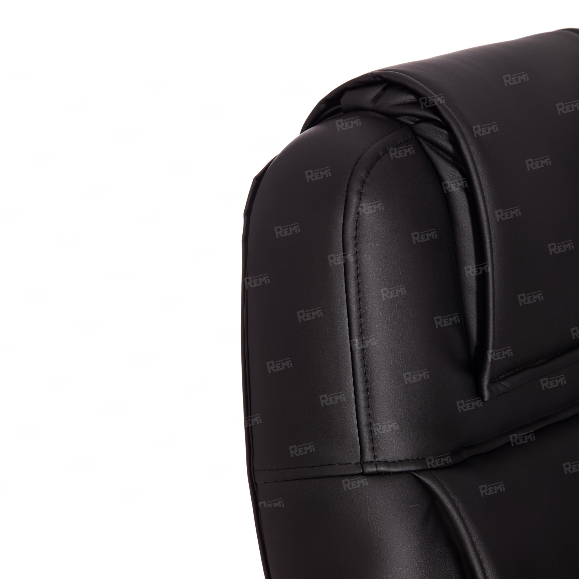 Кресло BERGAMO Черный/Черный, Экокожа (арт. 19358)