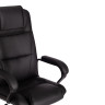 Кресло BERGAMO Черный/Черный, Экокожа (арт. 19358)