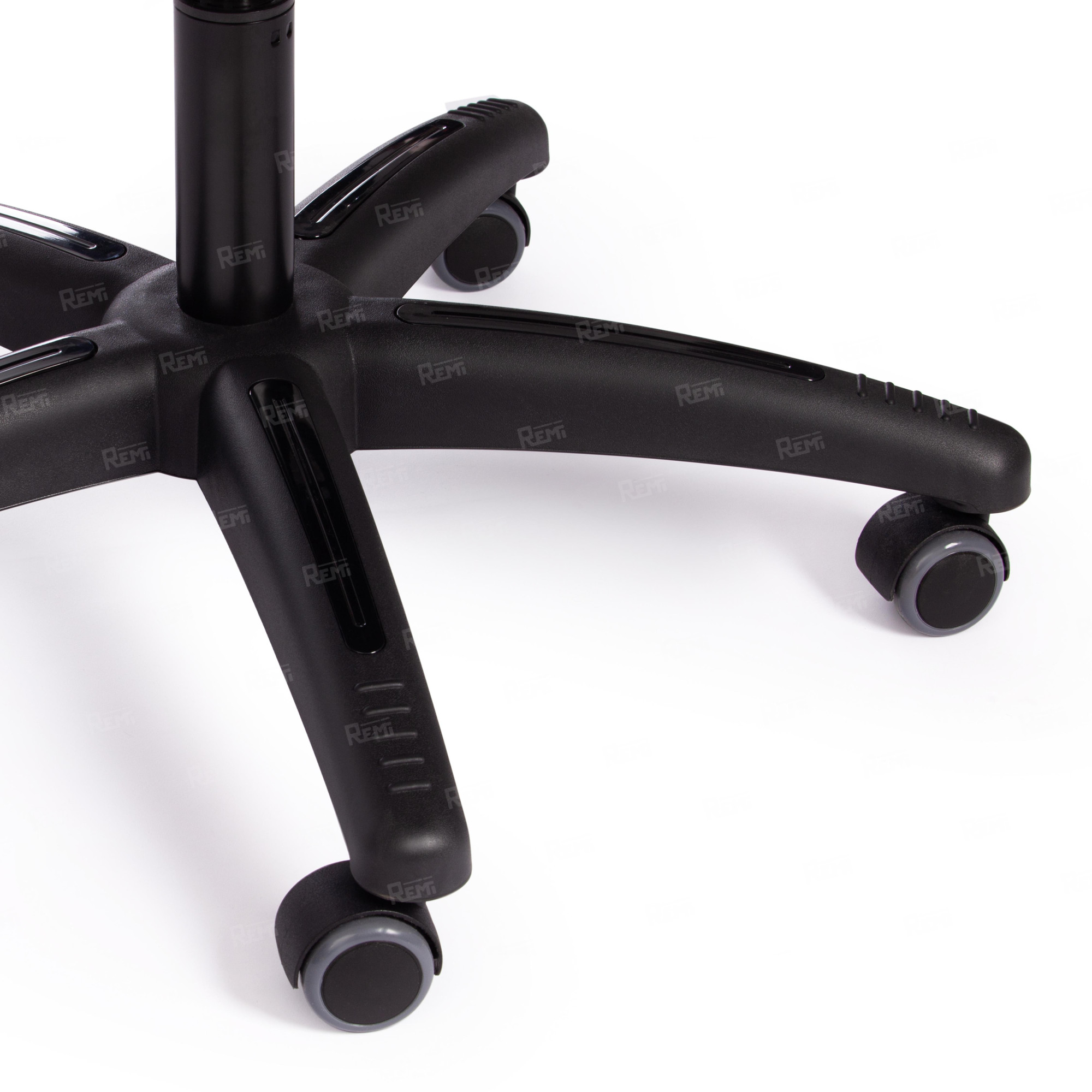 Кресло BERGAMO Черный/Черный, Экокожа (арт. 19358)