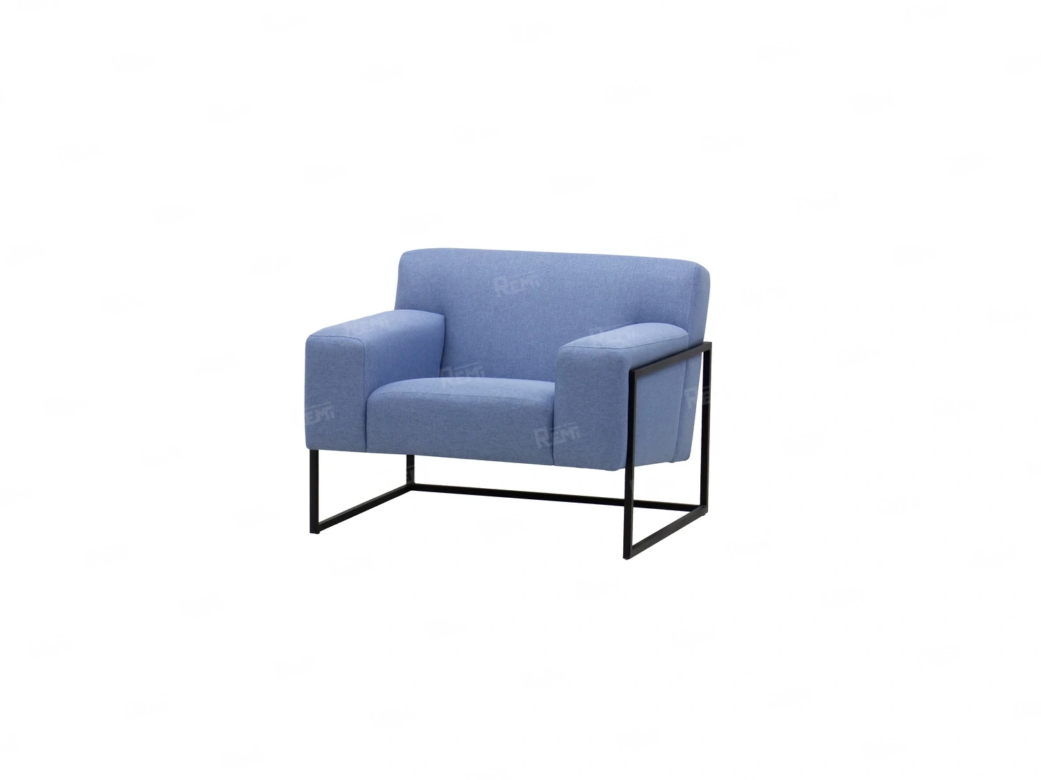 Кресло Феро на 1 место цвет Голубой