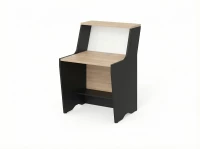 BRL RB084-80х82 Модуль прямой высокий 800х822х1175 Акация/Черный