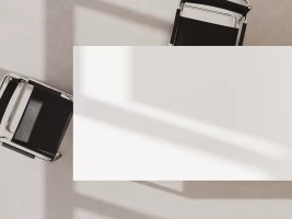 Стол прямой, подвесная тумба, ЛДСП экран, О-опора 1600x600x750 RM033-16x6 Белый/Белый