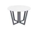 Круглый стол на U-образных опорах 1700x1700x750 RM188-17x17 Белый/Серый