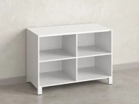 Стеллаж низкий, 4 ячейки 1200х600х850 RM145-12x6 Белый/Белый