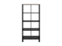 Стеллаж, 8 ячеек 750х370х1620 RM139-75x37 Дуб Маувелла/Черный