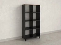 Стеллаж, 8 ячеек 750х370х1620 RM139-75x37 Дуб Маувелла/Черный