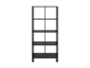 Стеллаж, 8 ячеек 750х370х1620 RM139-75x37 Дуб Маувелла/Черный