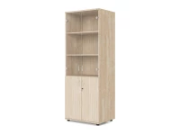 Шкаф комбинированный RLG039 700х550х1830 Дуб Сонома, Серия ЛАЙТ | LIGHT