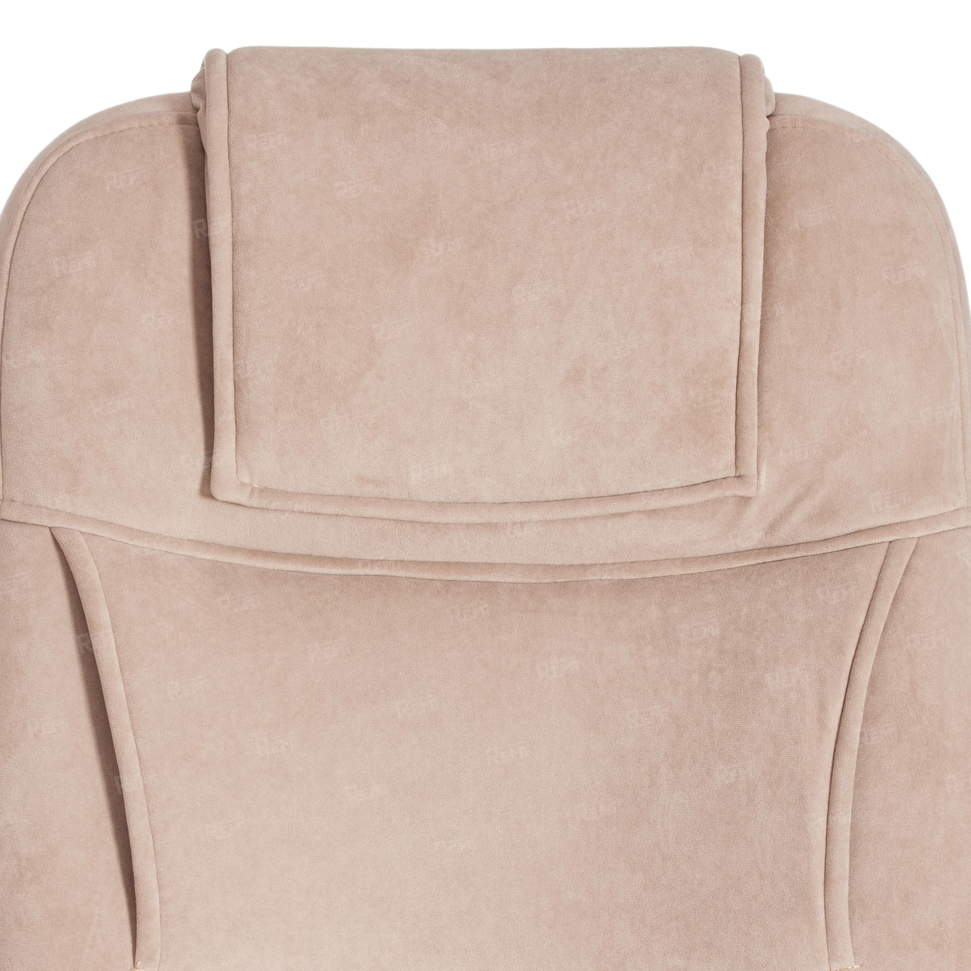 Кресло BERGAMO Бежевый/Бежевый, Флок (арт. 19359)