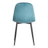 Стул BREEZE (mod. 4724) Бирюзовый/Бирюзовый, Вельвет (арт. 19614)