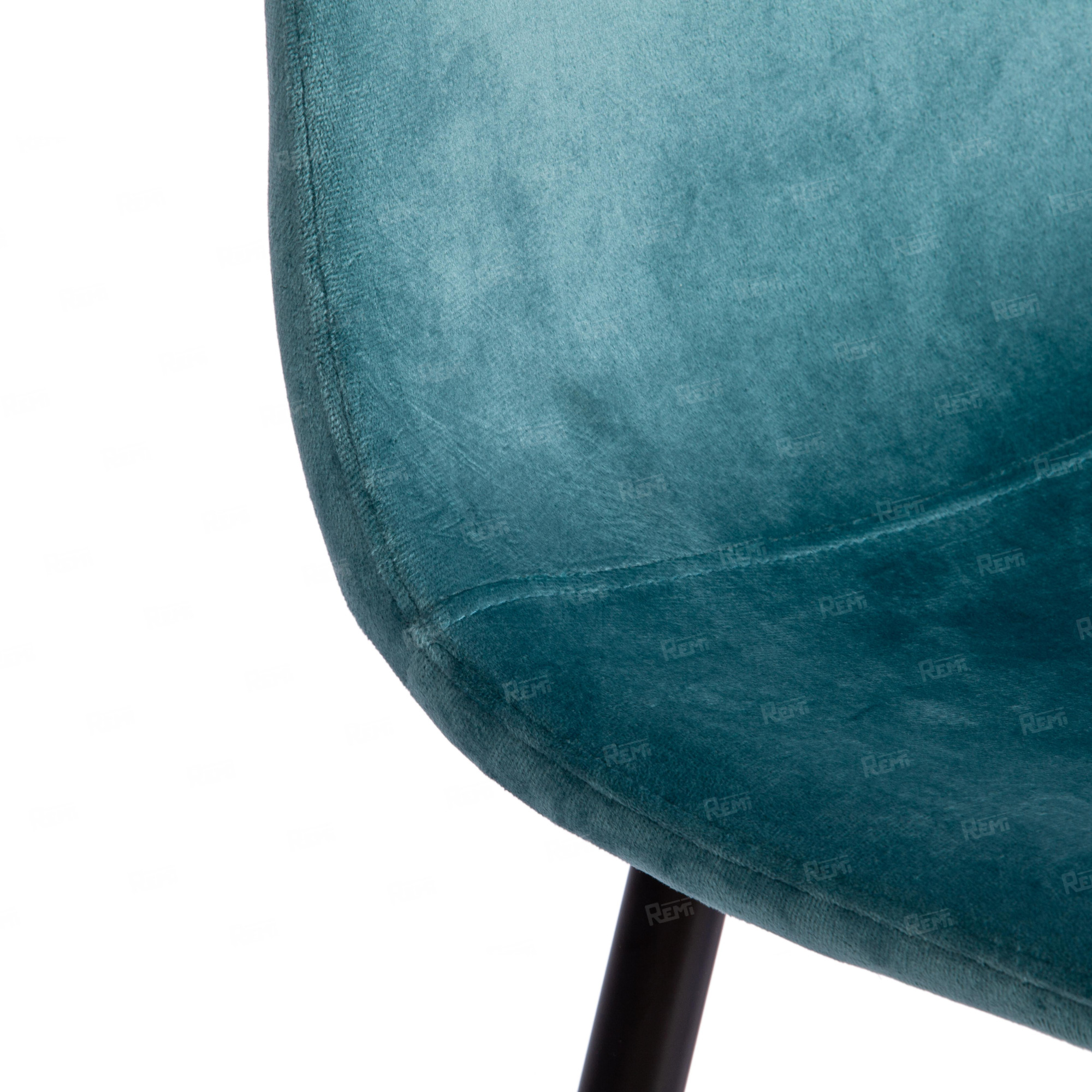 Стул BREEZE (mod. 4724) Бирюзовый/Бирюзовый, Вельвет (арт. 19614)