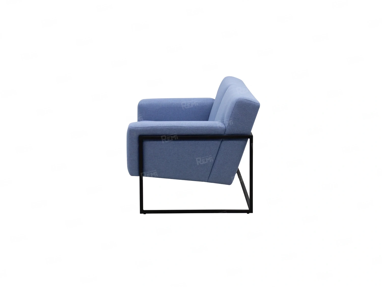 Диван Феро на 2 места цвет Голубой