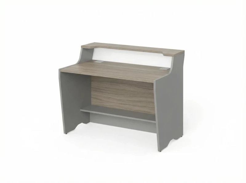 BRL RB081-140х75 Модуль прямой с вырезом, низкий 1400х748х960 Шорвуд/Серый вулканический