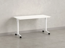 Стол складной, мобильный 1400x600x750 RM011-14x6 Белый/Белый