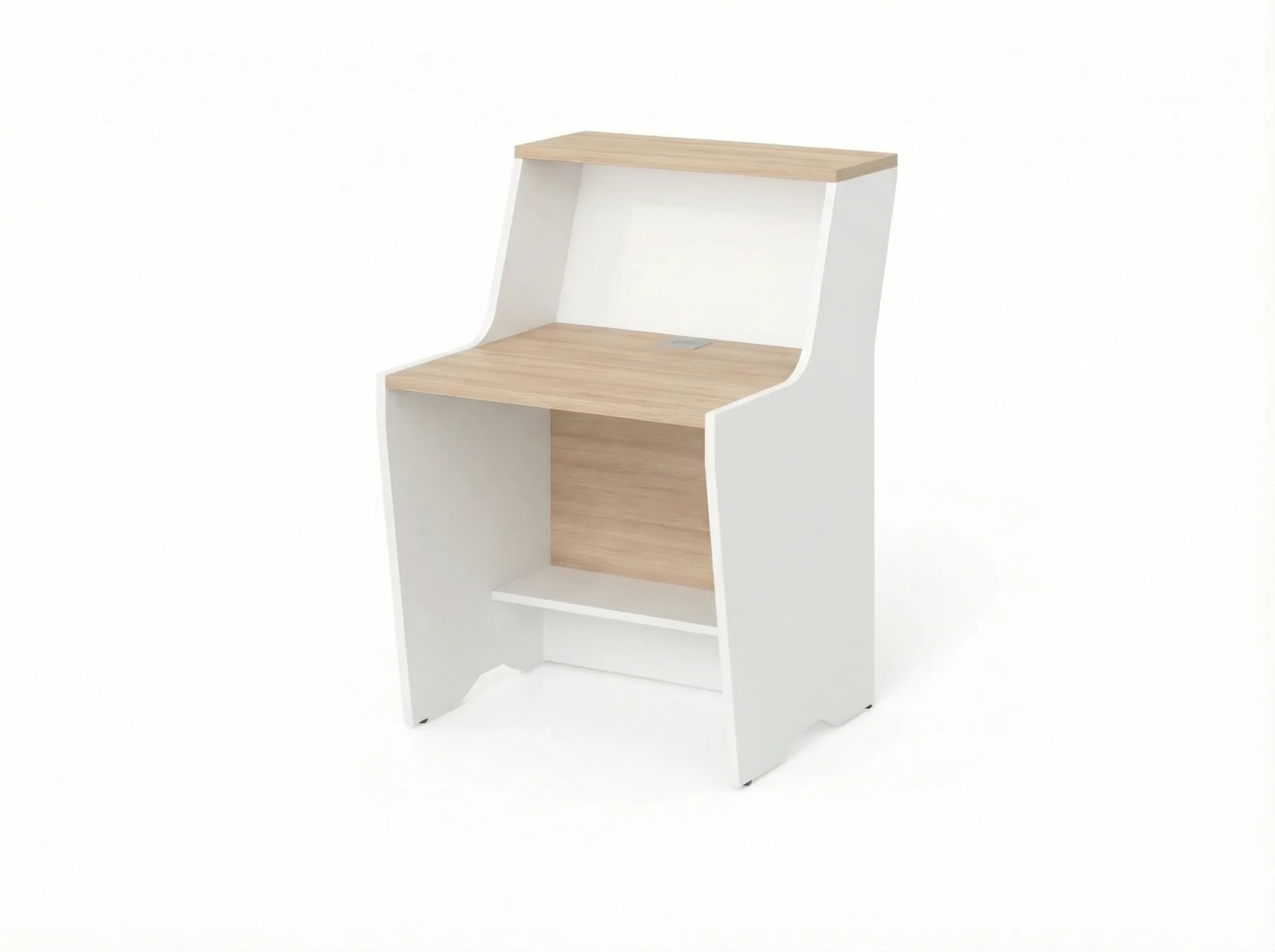 BRL RB084-120х82 Модуль прямой высокий 1200х822х1175 Акация/Белый