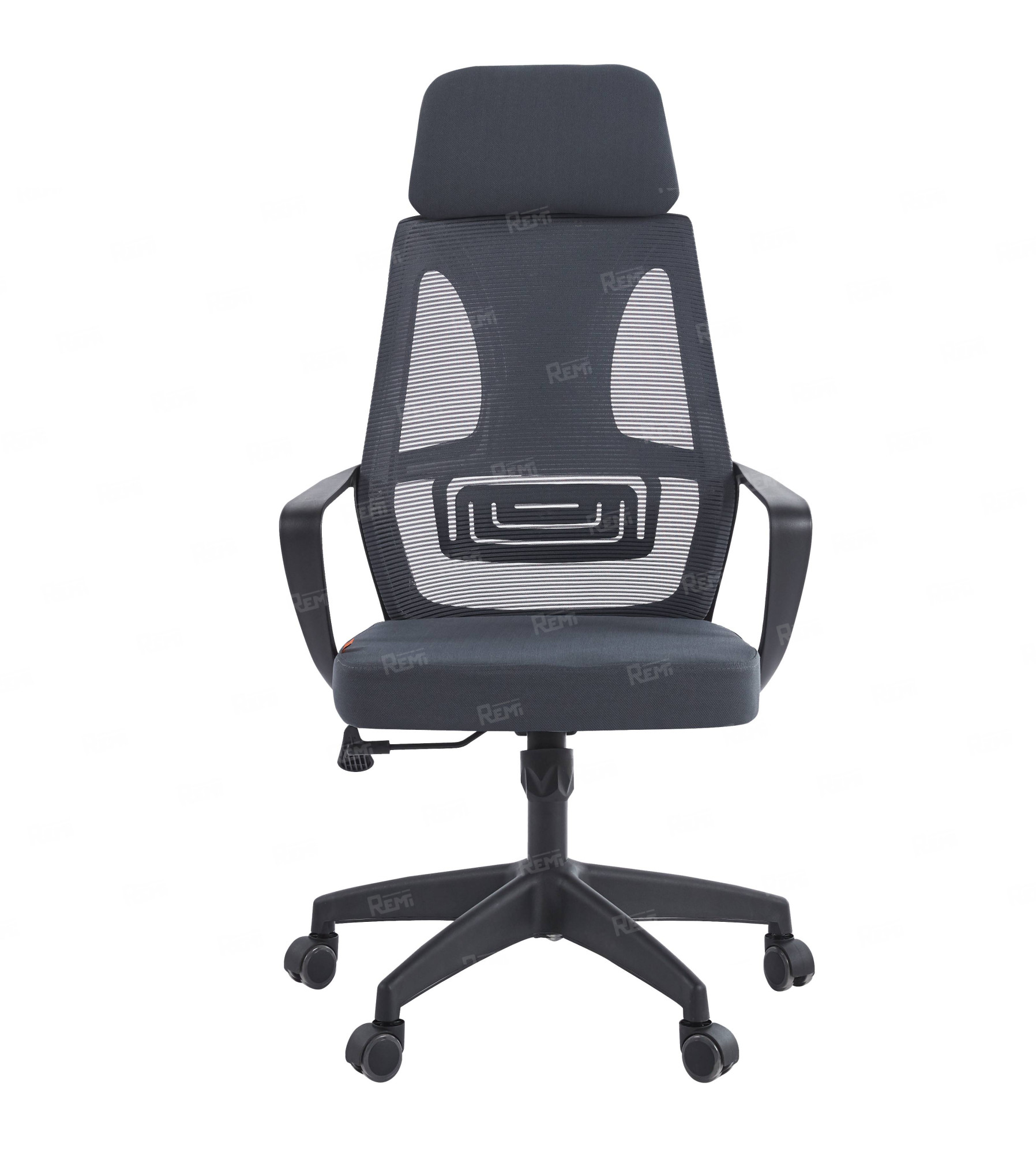 Офисное кресло Chairman CH636 черный пластик, темно-серый