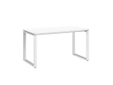Стол прямой на O-образных опорах 1400x600x750 RM002-14x6 Белый/Белый