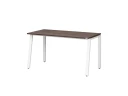 Стол прямой на Л-образных опорах 2000x800x750 RM004-20x8 Дуб Апрельский шоколад/Белый