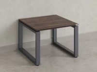 Журнальный стол с полкой 1000x600x550 RM182-10x6 Дуб Апрельский шоколад/Серый