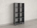 Стеллаж, 8 ячеек 750х370х1620 RM139-75x37 Серый/Серый