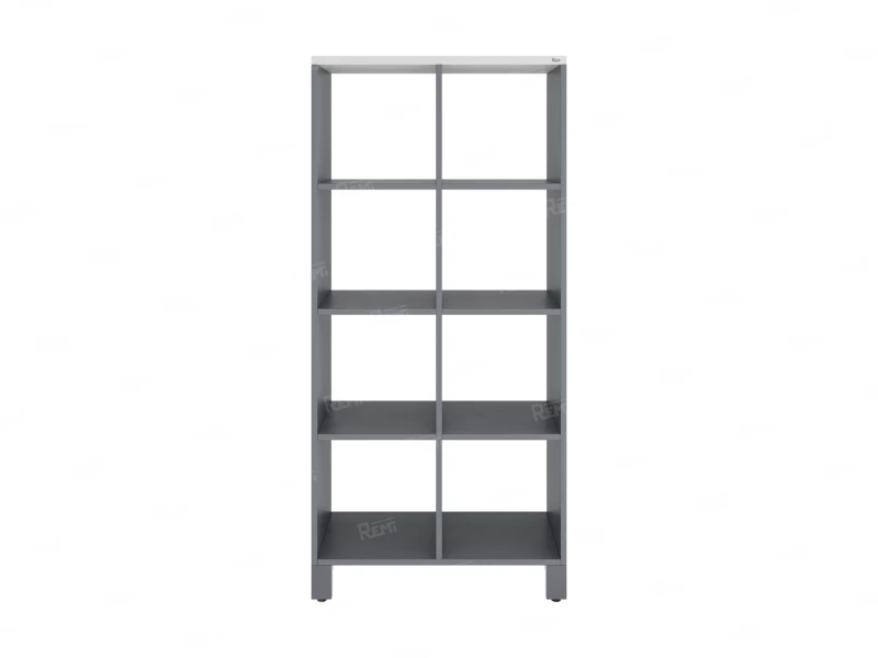 Стеллаж, 8 ячеек 750х370х1620 RM139-75x37 Серый/Серый