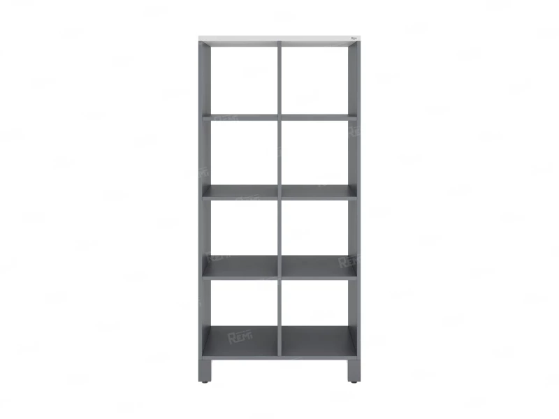 Стеллаж, 8 ячеек 750х370х1620 RM139-75x37 Серый/Серый