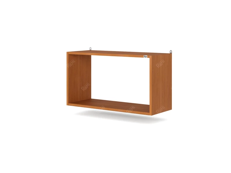 Настенная полка RLG064 73x28x41,2 Вишня, Серия ЛАЙТ | LIGHT